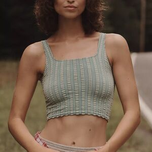 Anthropologie Seamless Ribbed Tank